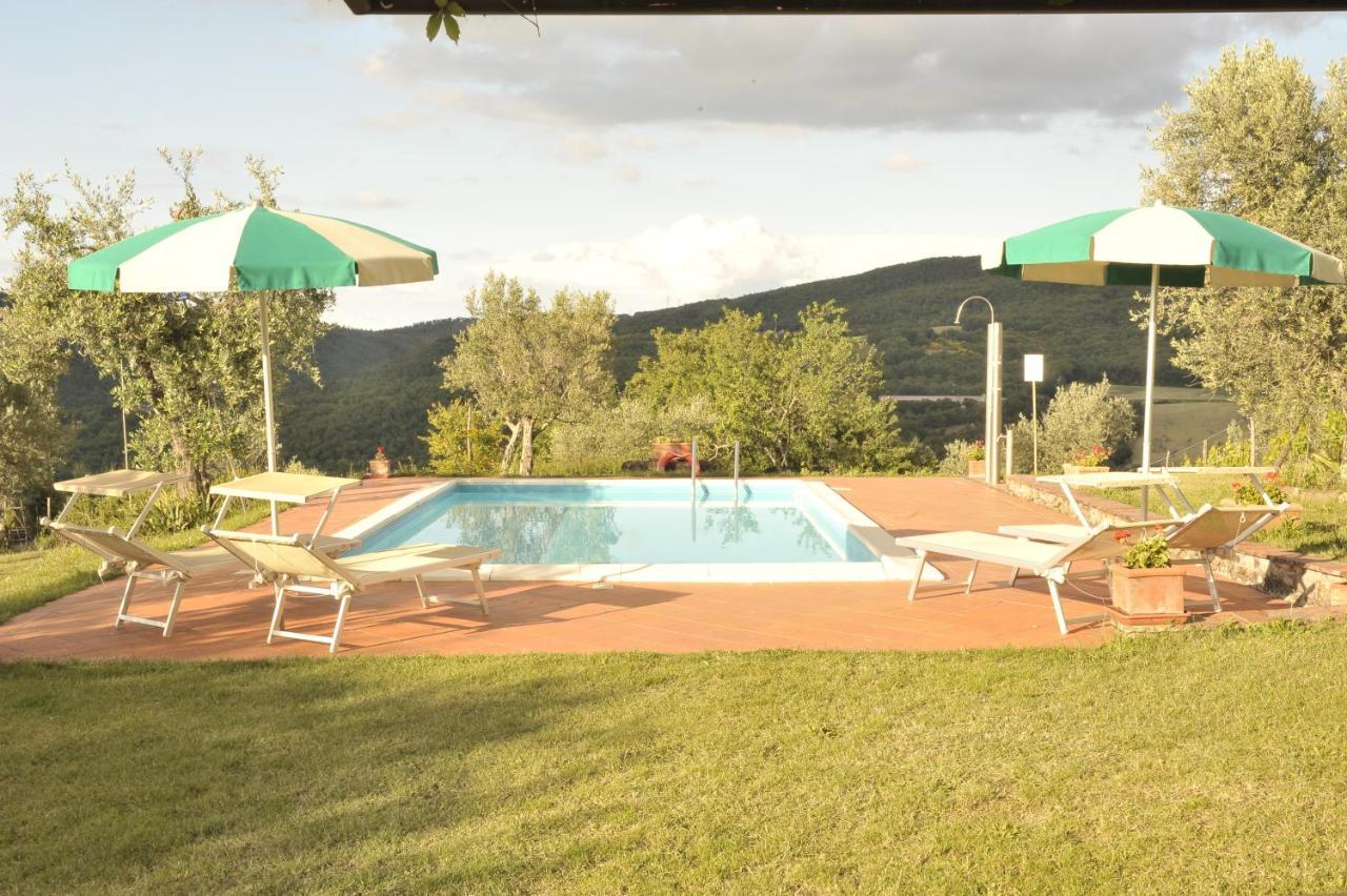 Villa San Regolino Whit Private Pool Radicondoli Exteriér fotografie
