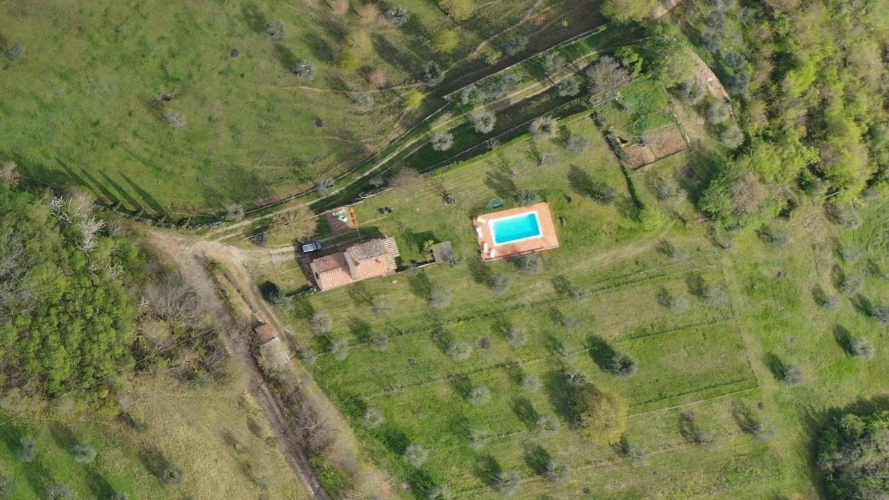 Villa San Regolino Whit Private Pool Radicondoli Exteriér fotografie