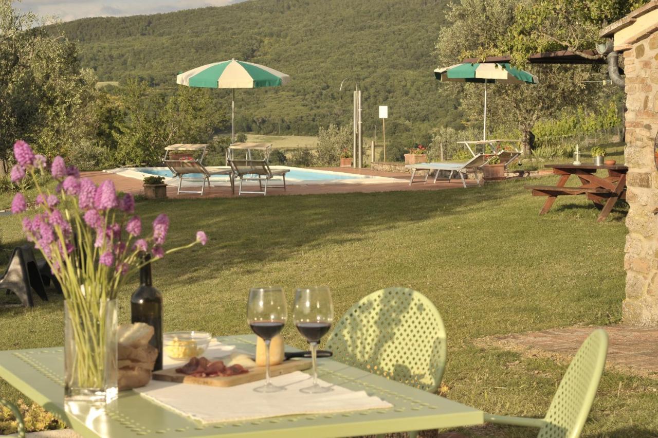 Villa San Regolino Whit Private Pool Radicondoli Exteriér fotografie